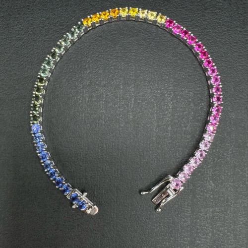 The Rainbow of Velaris Tennis Bracelet